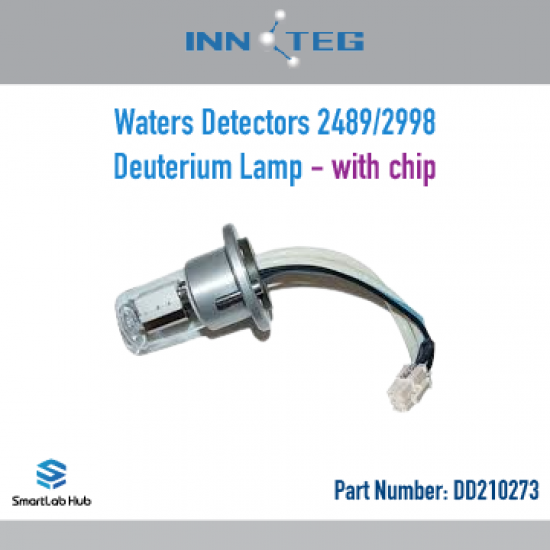 INNOTEG Deuterium lamp, suitable for Waters Detectors 2489/2998 (with chip) INNOTEG Deuterium lamp, suitable for Waters Detectors 2489/2998 (with chip)