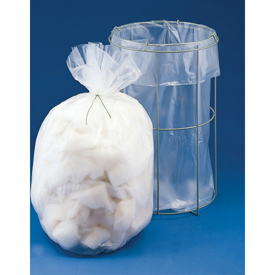 Bel-Art Clavies Transparent Autoclavable Bags; 2 mil Thick, 8W x 10 in. H, Polypropylene (Pack of 100)