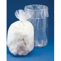 Bel-Art Clavies Transparent Autoclavable Bags; 2 mil Thick, 10W x 10 in. H, Polypropylene (Pack of 100)