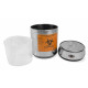 Bel-Art Benchtop Biohazard Disposal Can with Motion Sensor Lid; 1.5L Capacity, Stainless Steel Bel-Art Benchtop Biohazard Disposal Can with Motion Sensor Lid; 1.5L Capacity, Stainless Steel