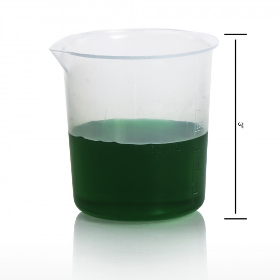 Bel-Art Graduated Griffin Low-Form 150ml Beakers; Polypropylene, 25ml Graduation (Pack of 12) Bel-Art Graduated Griffin Low-Form 150ml Beakers; Polypropylene, 25ml Graduation (Pack of 12)