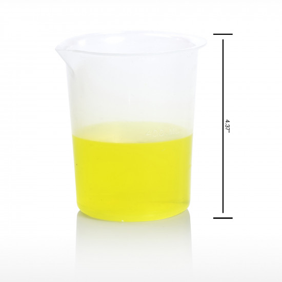 Bel-Art Graduated Griffin Low-Form 400ml Beakers; Polypropylene, 100ml Graduation (Pack of 6) Bel-Art Graduated Griffin Low-Form 400ml Beakers; Polypropylene, 100ml Graduation (Pack of 6)