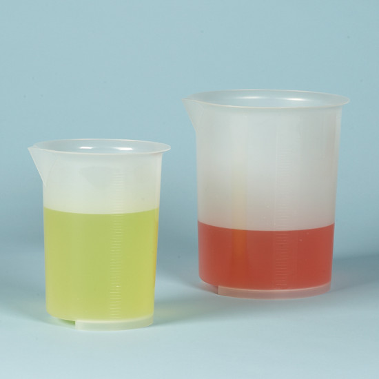 Bel-Art Large Volume 10,000ml Polypropylene Graduated Beaker; 200ml Graduation