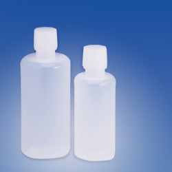 Bel-Art Buttress Cap 500ml (16oz) Polyethylene Bottles; 38mm Closure (Pack of 12)