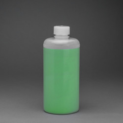 Bel-Art Precisionware Narrow-Mouth 500ml (16oz) High-Density Polyethylene Bottles; Polypropylene Cap, 28mm Closure (Pack of 12)