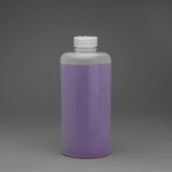 Bel-Art Precisionware Narrow-Mouth 1000ml (32oz) High-Density Polyethylene Bottles; Polypropylene Cap, 38mm Closure (Pack of 6)