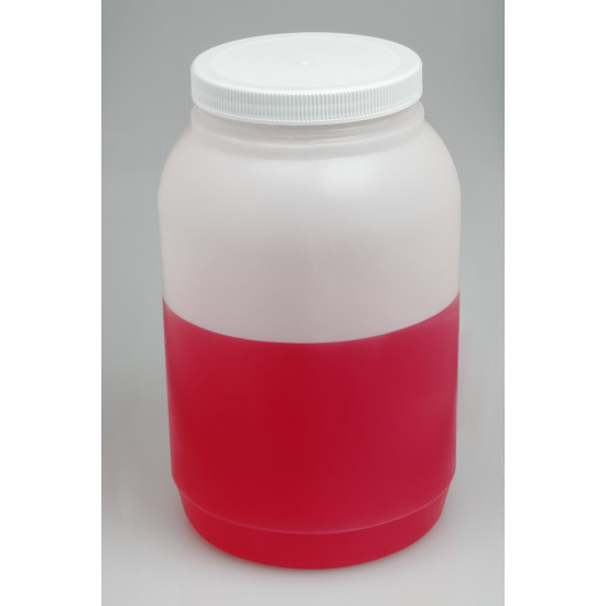 Bel-Art Wide-Mouth Gallon Polyethylene Bottle; 4000ml, Polypropylene Cap, 110mm Closure