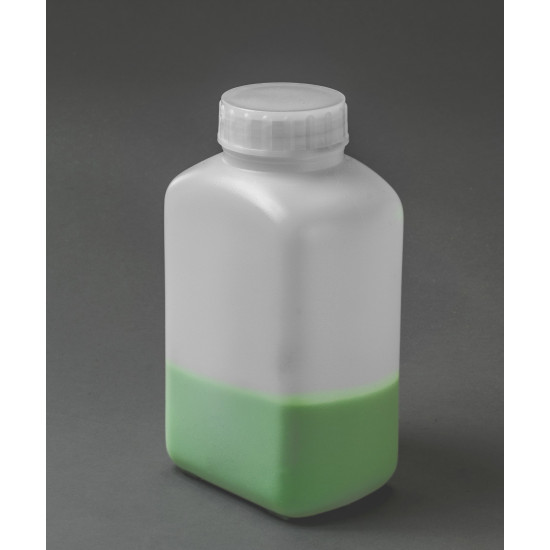 Bel-Art Polystormor Square Edge, Wide-Mouth 500ml (16oz) Polyethylene Bottles; Polypropylene Cap, 43mm Closure (Pack of 12) Bel-Art Polystormor Square Edge, Wide-Mouth 500ml (16oz) Polyethylene Bottles; Polypropylene Cap, 43mm Closure (Pack of 12)