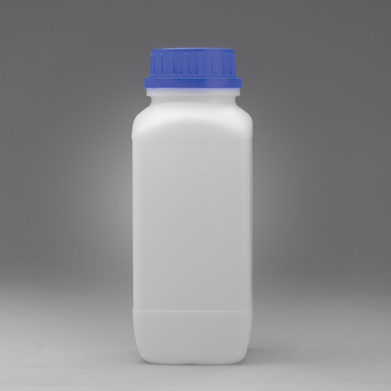 Bel-Art Square 1000ml Polyethylene Bottles; Polypropylene Cap, 53mm Closure (Pack of 6) Bel-Art Square 1000ml Polyethylene Bottles; Polypropylene Cap, 53mm Closure (Pack of 6)