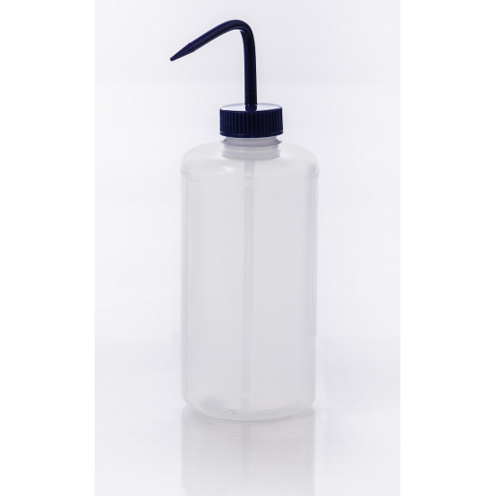 Bel-Art Narrow-Mouth 1000ml (32oz) Polyethylene Wash Bottles; Blue Polypropylene Cap, 38mm Closure (Pack of 4) Bel-Art Narrow-Mouth 1000ml (32oz) Polyethylene Wash Bottles; Blue Polypropylene Cap, 38mm Closure (Pack of 4)