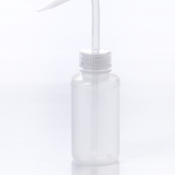 Bel-Art Narrow-Mouth 125ml (4oz) Polyethylene Wash Bottles; Natural Polypropylene Cap, 28mm Closure (Pack of 12)