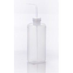 Bel-Art Narrow-Mouth 1000ml (32oz) Polyethylene Wash Bottles; Natural Polypropylene Cap, 38mm Closure (Pack of 12)