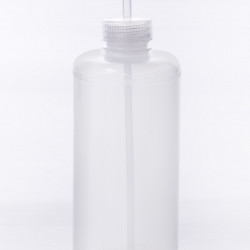 Bel-Art Narrow-Mouth 1000ml (32oz) Polyethylene Wash Bottles; Natural Polypropylene Cap, 38mm Closure (Pack of 12)