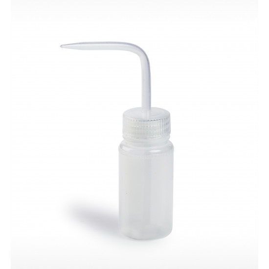 Bel-Art Wide-Mouth 125ml (4oz) Polyethylene Wash Bottles; Natural Polypropylene Cap, 38mm Closure (Pack of 12) Bel-Art Wide-Mouth 125ml (4oz) Polyethylene Wash Bottles; Natural Polypropylene Cap, 38mm Closure (Pack of 12)