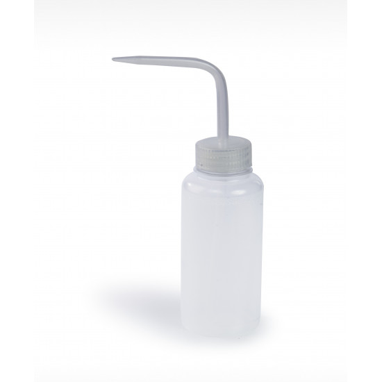 Bel-Art Wide-Mouth 250ml (8oz) Polyethylene Wash Bottles; Natural Polypropylene Cap, 38mm Closure (Pack of 12) Bel-Art Wide-Mouth 250ml (8oz) Polyethylene Wash Bottles; Natural Polypropylene Cap, 38mm Closure (Pack of 12)
