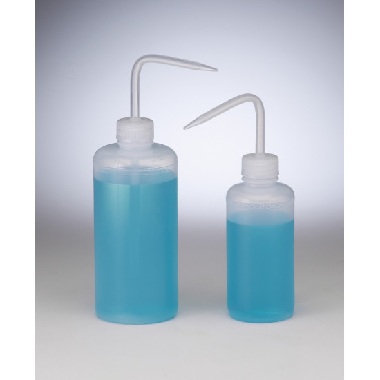 Bel-Art Needle Spray Narrow-Mouth 250ml (8oz) Polyethylene Wash Bottles; Polypropylene Cap, 28mm Closure (Pack of 12) Bel-Art Needle Spray Narrow-Mouth 250ml (8oz) Polyethylene Wash Bottles; Polypropylene Cap, 28mm Closure (Pack of 12)