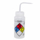 Bel-Art Right-to-Know Safety-Vented / Labeled 4-Color Ethanol Wide-Mouth Wash Bottles; 500ml (16oz), Polyethylene w/Natural Polypropylene Cap (Pack of 4) Bel-Art Right-to-Know Safety-Vented / Labeled 4-Color Ethanol Wide-Mouth Wash Bottles; 500ml (16oz), Polyethylene w/Natural Polypropylene Cap (Pack of 4)