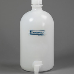 Bel-Art Polyethylene Carboys with Spigot; 8 Liters (2 Gallons)