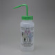 Bel-Art GHS Labeled Safety-Vented Ethyl Acetate Wash Bottles; 500ml (16oz), Polyethylene w/Green Polypropylene Cap (Pack of 4) Bel-Art GHS Labeled Safety-Vented Ethyl Acetate Wash Bottles; 500ml (16oz), Polyethylene w/Green Polypropylene Cap (Pack of 4)