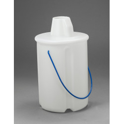 Bel-Art Truncated Style Acid/Solvent Bottle Carrier; Holds One 4 Liter (1 Gallon) Bottle, Polyethylene