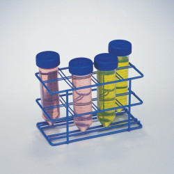 Bel-Art Poxygrid Centrifuge Tube Rack; For 50ml Tubes, 8 Places, Blue