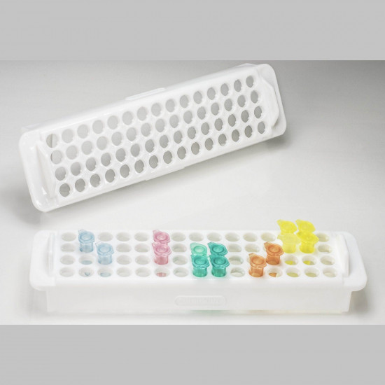 Bel-Art Floating Centrifuge Tube Rack; For 1.5-2.0ml Tubes, 60 Places (Pack of 2) Bel-Art Floating Centrifuge Tube Rack; For 1.5-2.0ml Tubes, 60 Places (Pack of 2)