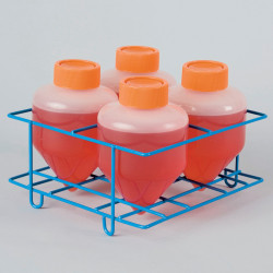 Bel-Art Poxygrid Centrifuge Tube Rack; For 500ml Tubes, 4 Places