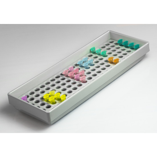 Bel-Art Microcentrifuge Tube Ice Rack; For 1.5ml Tubes, 120 Places Bel-Art Microcentrifuge Tube Ice Rack; For 1.5ml Tubes, 120 Places