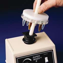 Bel-Art Polypropylene Vortexer Attachment for Microcentrifuge Tubes; For 1.5ml Tubes, 8 Places