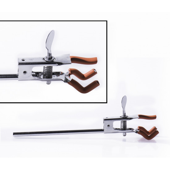 Bel-Art Spring Action 9 In. Burette Clamp; Opens to 0 to 1 In. Bel-Art Spring Action 9 In. Burette Clamp; Opens to 0 to 1 In.