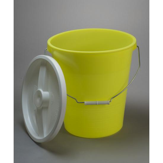 Bel-Art Polyethylene 13.2 Liter Pail; 12¾ in. Height, 10½ in. I.D. Bel-Art Polyethylene 13.2 Liter Pail; 12¾ in. Height, 10½ in. I.D.