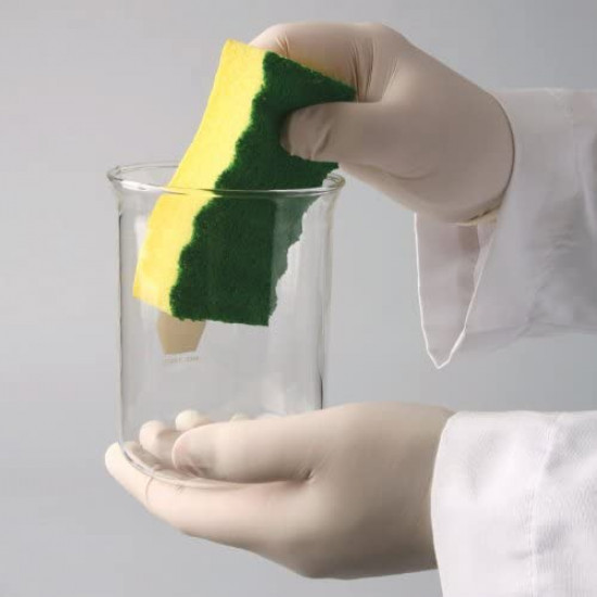 Bel-Art Cleanware Polyurethane Glassware Scrubbing Sponge; 4¼ x 2½ x 1 in. (Pack of 2) Bel-Art Cleanware Polyurethane Glassware Scrubbing Sponge; 4¼ x 2½ x 1 in. (Pack of 2)