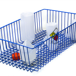 Bel-Art Poxygrid Steel Wire Basket; 24¾ x 14 x 6 in.