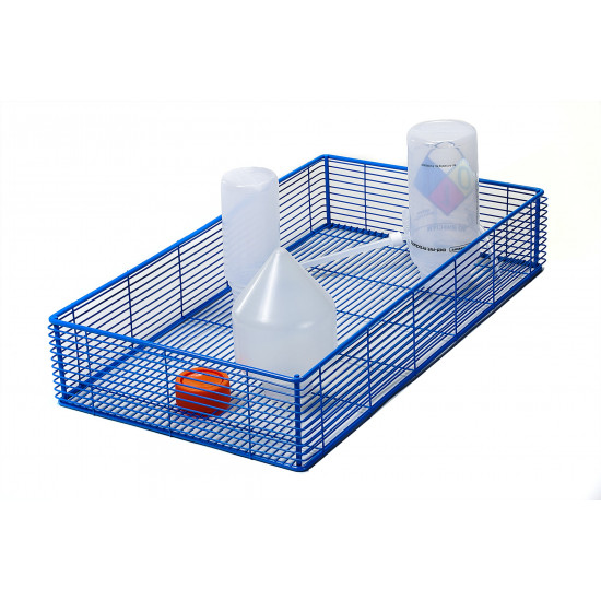 Bel-Art Poxygrid Steel Wire Basket; 20 x 11 x 3½ in. Bel-Art Poxygrid Steel Wire Basket; 20 x 11 x 3½ in.