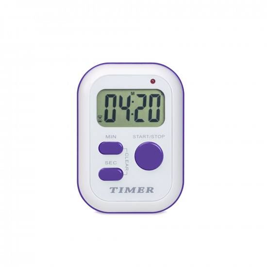 Bel-Art, H-B DURAC Single Channel Electronic Timer with Triple Alarms and Certificate of Calibration Bel-Art, H-B DURAC Single Channel Electronic Timer with Triple Alarms and Certificate of Calibration