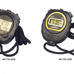 Bel-Art, H-B DURAC Digital Plastic Stopwatch; 1/100 Second Chronograph with Clock Alarm and Calendar