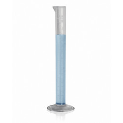 Bel-Art 10ml Clear TPX Graduated Cylinder; 0.1ml Graduation