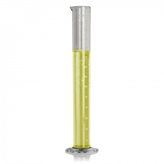 Bel-Art 250ml Clear TPX Graduated Cylinder; 2.0ml Graduation Bel-Art 250ml Clear TPX Graduated Cylinder; 2.0ml Graduation