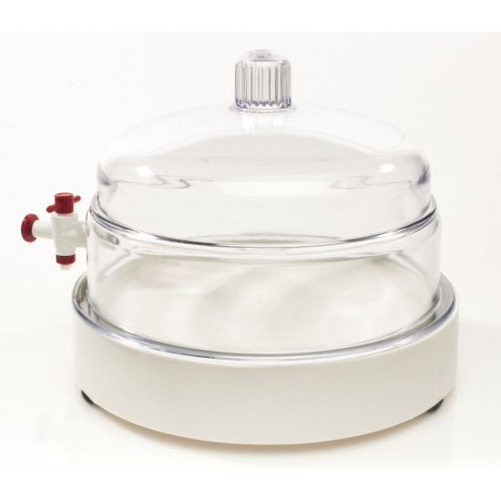 Bel-Art Polycarbonate Vacuum Chamber and Plate; 0.2 cu. ft. Bel-Art Polycarbonate Vacuum Chamber and Plate; 0.2 cu. ft.