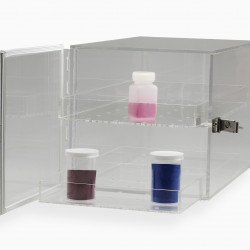 Bel-Art Clear Acrylic Desiccator Cabinet; 0.21 cu. ft.