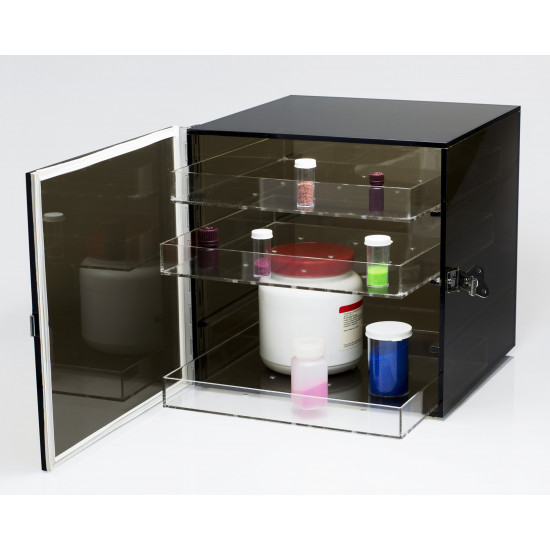 Bel-Art Bronze Acrylic Desiccator Cabinet; 0.82 cu. ft