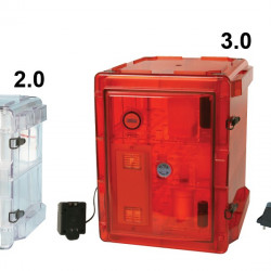 Bel-Art Secador Clear 2.0 Auto-Desiccator Cabinet; 100V, 1.2 cu. ft.