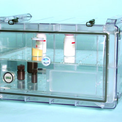 Bel-Art Secador Clear 4.0 Horizontal Profile Gas-Purge Desiccator Cabinet; 1.9 cu. ft.