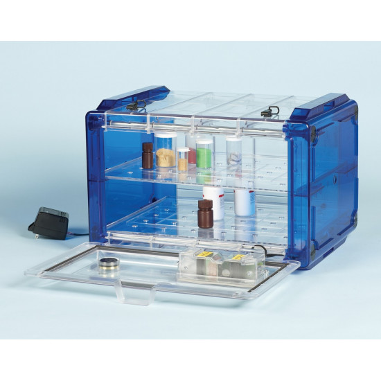 Bel-Art Secador Clear 4.0 Horizontal Auto-Desiccator Cabinet; 230V, 1.9 cu. ft.