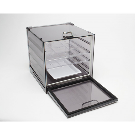 Bel-Art Dry-Keeper Stacking Polystyrene Desiccator Cabinet; 0.35 cu. ft. Bel-Art Dry-Keeper Stacking Polystyrene Desiccator Cabinet; 0.35 cu. ft.