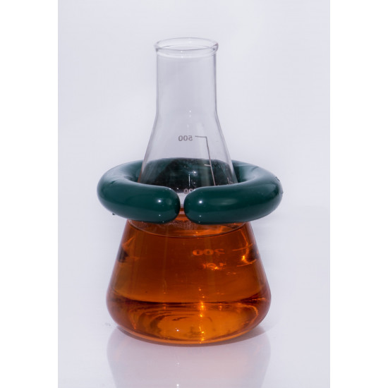 Bel-Art “C”-Shape Open 1.5lb Lead Ring Flask Weight with Vikem Vinyl Coating; For 500-2000ml Flasks Bel-Art “C”-Shape Open 1.5lb Lead Ring Flask Weight with Vikem Vinyl Coating; For 500-2000ml Flasks