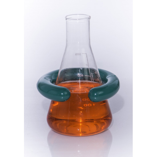 Bel-Art “C”-Shape Open 2.0lb Lead Ring Flask Weight with Vikem Vinyl Coating; For 1000-4000ml Flasks Bel-Art “C”-Shape Open 2.0lb Lead Ring Flask Weight with Vikem Vinyl Coating; For 1000-4000ml Flasks