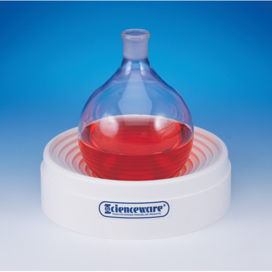 Bel-Art Polypropylene Round-Bottom Flask Support; For Flasks up to 10 Liters, 6¾ Diam. x 2 in.H