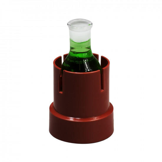 Bel-Art Flaskup Polypropylene Flask Holders; For 25ml Round Bottom Flasks (Pack of 3) Bel-Art Flaskup Polypropylene Flask Holders; For 25ml Round Bottom Flasks (Pack of 3)