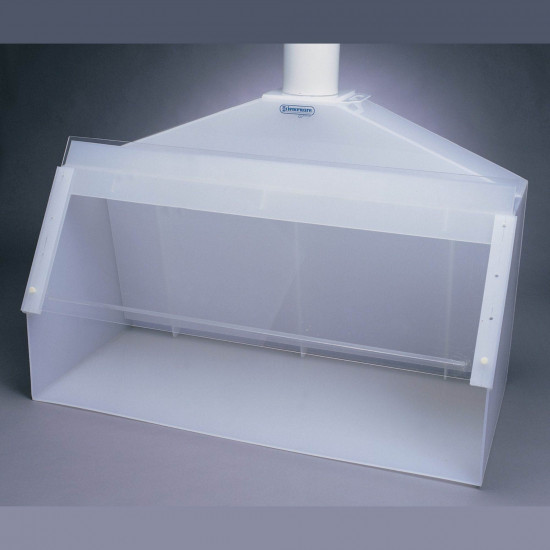 Bel-Art Fabricated Polypropylene Fume Hood with Acrylic Sash; 48 x 24 x 36 in. Bel-Art Fabricated Polypropylene Fume Hood with Acrylic Sash; 48 x 24 x 36 in.
